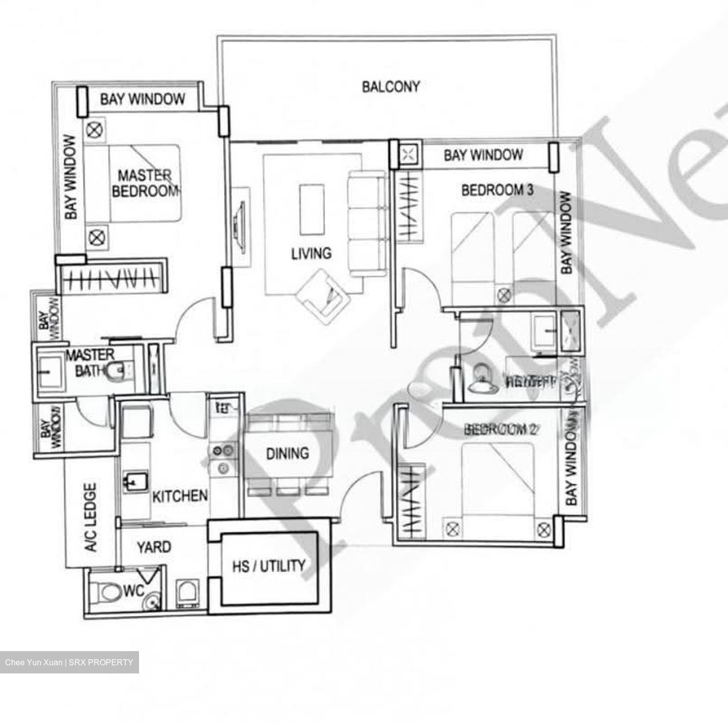 Atrium Residences (D14), Apartment #613309141